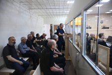 Ermənistan silahlı qüvvələrinin hücumları nəticəsində yaralanmış, mina qurbanı olmuş, əsirlikdə işgəncələrə məruz qalmış şəxslər məhkəmədə ifadə veriblər (FOTO)