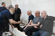Ermənistan silahlı qüvvələrinin hücumları nəticəsində yaralanmış, mina qurbanı olmuş, əsirlikdə işgəncələrə məruz qalmış şəxslər məhkəmədə ifadə veriblər (FOTO)