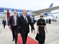 Prezident İlham Əliyev ABŞ-a işgüzar səfərə gəlib (FOTO/VİDEO)