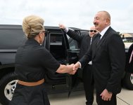 Prezident İlham Əliyev ABŞ-a işgüzar səfərə gəlib (FOTO/VİDEO)