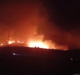 Yanğın baş verən ərazilərə əlavə kömək cəlb olunub (FOTO) (ƏLAVƏ OLUNUB)