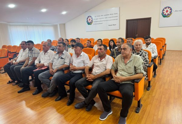 Ağdərənin Vəngli və Kolatağ kəndlərinə 52 ailə köçürüləcək (FOTO)