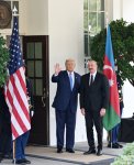 Prezident İlham Əliyev Ağ Evə gəlib (FOTO/VİDEO) (YENİLƏNİB)