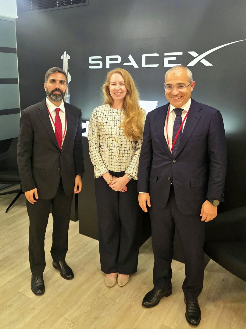 Azərbaycanla “SpaceX” şirkəti arasında əməkdaşlıq perspektivləri müzakirə edilib