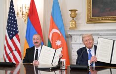 Birinci vitse-prezident Mehriban Əliyeva Prezident İlham Əliyevin Vaşinqtonda Donald Tramp və Nikol Paşinyanla görüşü ilə bağlı paylaşım edib (FOTO)