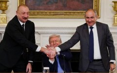 Birinci vitse-prezident Mehriban Əliyeva Prezident İlham Əliyevin Vaşinqtonda Donald Tramp və Nikol Paşinyanla görüşü ilə bağlı paylaşım edib (FOTO)