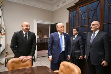 Prezident İlham Əliyev Ağ Evə gəlib (FOTO/VİDEO) (YENİLƏNİB)