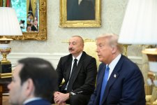 Prezident İlham Əliyev Ağ Evə gəlib (FOTO/VİDEO) (YENİLƏNİB)