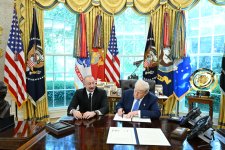 Vaşinqtonda Azərbaycan Respublikası Hökuməti ilə Amerika Birləşmiş Ştatları Hökuməti arasında Anlaşma Memorandumu imzalanıb (FOTO/VİDEO) (YENİLƏNİB)