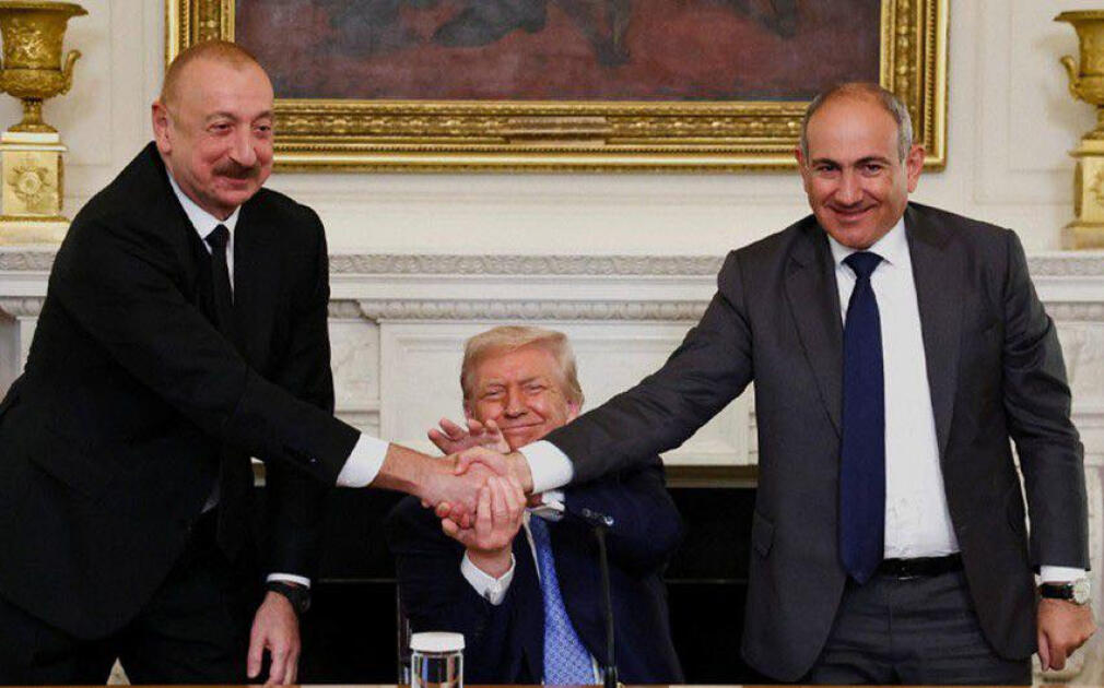Birinci vitse-prezident Mehriban Əliyeva Prezident İlham Əliyevin Vaşinqtonda Donald Tramp və Nikol Paşinyanla görüşü ilə bağlı paylaşım edib (FOTO)