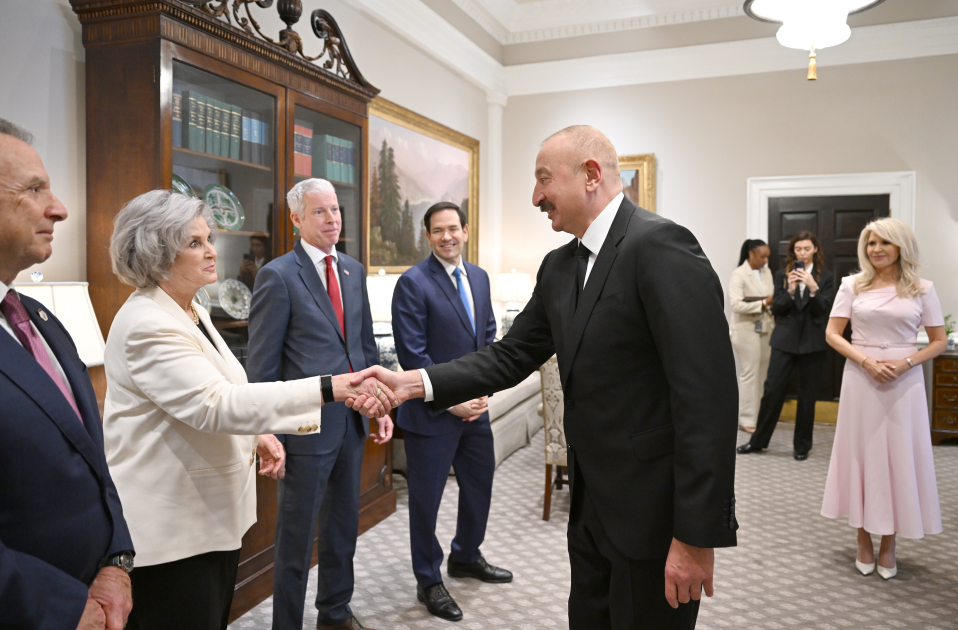 Prezident İlham Əliyev Ağ Evə gəlib (FOTO/VİDEO) (YENİLƏNİB)