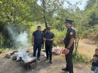 FHN yanğın təhlükəsizliyi ilə bağlı maarifləndirmə işlərini davam etdirir (FOTO)