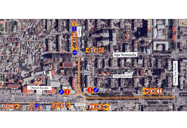 Paytaxtın bu küçəsində hərəkət məhdudlaşdırılacaq