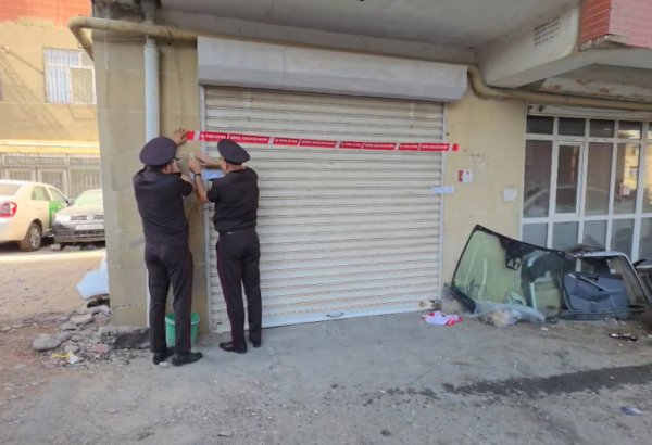 Paytaxtın bu ərazisində yanğın təhlükəli obyektin fəaliyyəti dayandırılıb (FOTO/VİDEO)