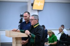 Ermənistan silahlı qüvvələrinin hücumları nəticəsində doğmaları öldürülmüş, yaralanmış, mina qurbanı olmuş, əsirlikdə və girovluqda işgəncələrə məruz qalmış şəxslər məhkəmədə ifadə veriblər (FOTO)