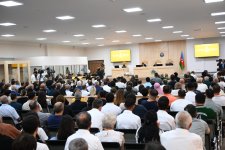 Ermənistan silahlı qüvvələrinin hücumları nəticəsində doğmaları öldürülmüş, yaralanmış, mina qurbanı olmuş, əsirlikdə və girovluqda işgəncələrə məruz qalmış şəxslər məhkəmədə ifadə veriblər (FOTO)