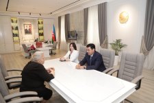 Xaçmazda Sürəyya Əmirova Fəxri Fərmanla təltif edilib (FOTO)