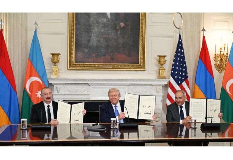 Donald Tramp Prezident İlham Əliyev və baş nazir Nikol Paşinyanı özünə yaxşı dost adlandırıb