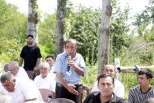 Xaçmazın Dədəli kəndində səyyar qəbul keçirilib (FOTO)