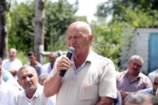 Xaçmazın Dədəli kəndində səyyar qəbul keçirilib (FOTO)