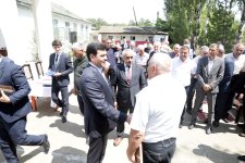Xaçmazın Dədəli kəndində səyyar qəbul keçirilib (FOTO)