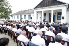 Xaçmazın Dədəli kəndində səyyar qəbul keçirilib (FOTO)