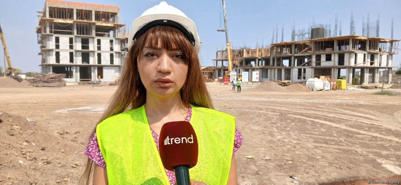 Ağdam şəhərində 5-ci yaşayış məhəlləsində 50 ədəd bina inşa olunacaq