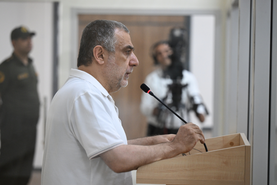 Ruben Vardanyanın məhkəməsində zərərçəkmiş şəxslərin və zərərçəkmişlərin hüquqi varislərinin ifadələri dinlənilib (FOTO)