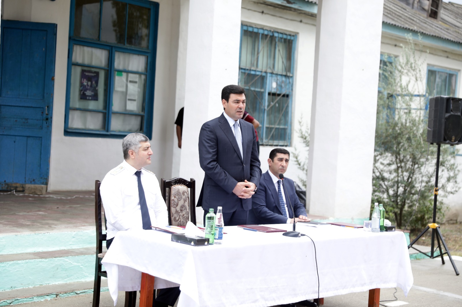 Xaçmazın Dədəli kəndində səyyar qəbul keçirilib (FOTO)