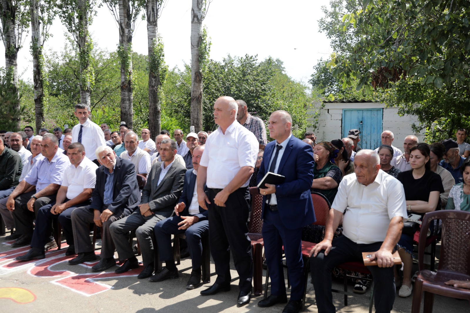 Xaçmazın Dədəli kəndində səyyar qəbul keçirilib (FOTO)