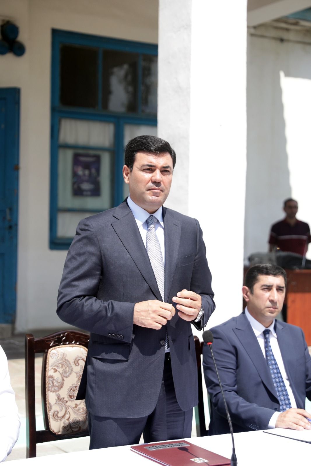 Xaçmazın Dədəli kəndində səyyar qəbul keçirilib (FOTO)