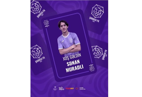 "Şamaxı" klubu 19 yaşlı müdafiəçini icarəyə götürüb