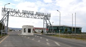 Neftçala Sənaye Məhəlləsində məhsul istehsalı 4 dəfədən çox artıb (FOTO)