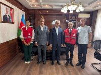 Azərbaycan Qızıl Aypara Cəmiyyəti Xankəndidə fəaliyyətini bərpa edəcək (FOTO)