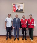 Azərbaycan Qızıl Aypara Cəmiyyəti Xankəndidə fəaliyyətini bərpa edəcək (FOTO)