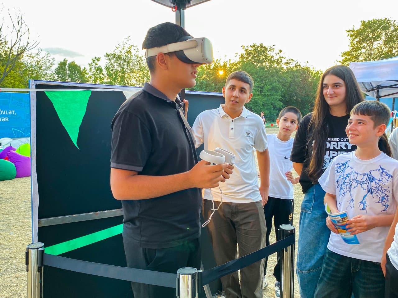 Səyyar Gənclər Xidmətinin növbəti dayanacağı Ağdam rayonu oldu (FOTO)