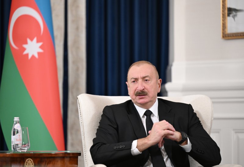 Prezident İlham Əliyev: Zəngəzur dəhlizi yeni bağlantı layihəsidir və beynəlxalq nəqliyyat marşrutlarının mühüm hissələrindən biri olacaq