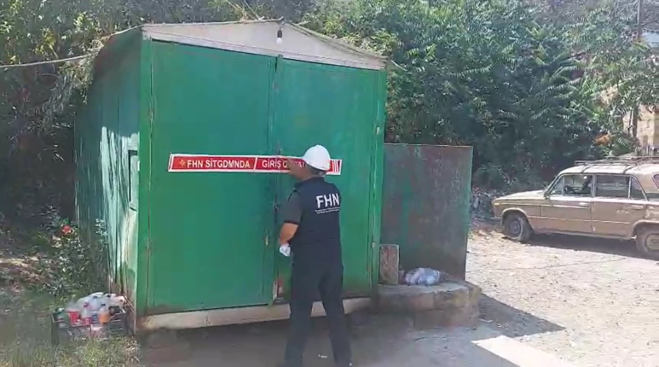 Tovuzda qanunsuz bərpa edilən yanacaqdoldurma məntəqələrinin fəaliyyəti yenidən dayandırılıb (FOTO/VİDEO)