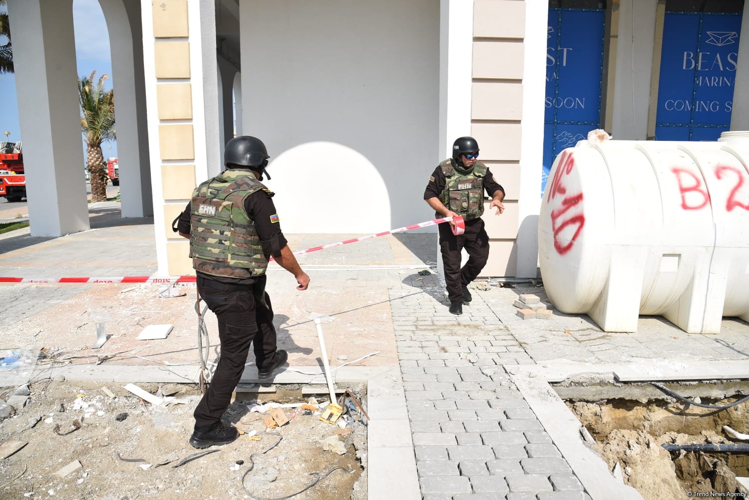 FHN “Sea Breeze Resort” istirahət və yaşayış kompleksində təlim keçirib (FOTO)