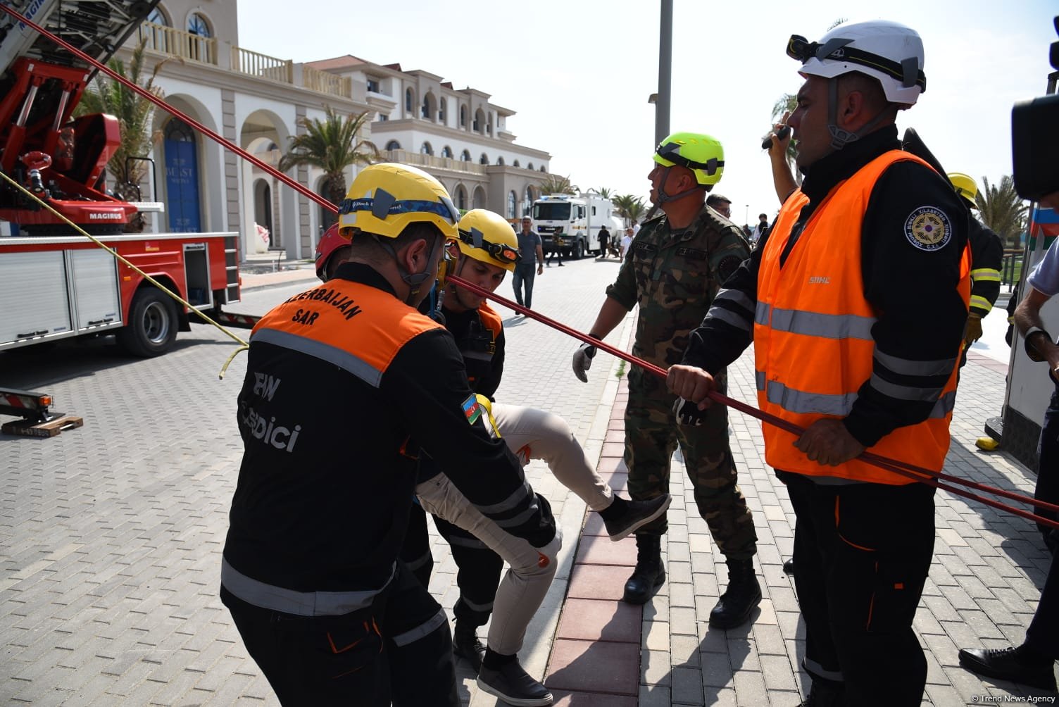 FHN “Sea Breeze Resort” istirahət və yaşayış kompleksində təlim keçirib (FOTO)