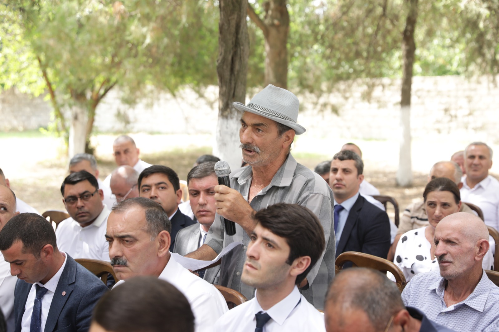 Xaçmazın Yeni Həyat qəsəbəsində növbəti səyyar qəbul keçirilib (FOTO)
