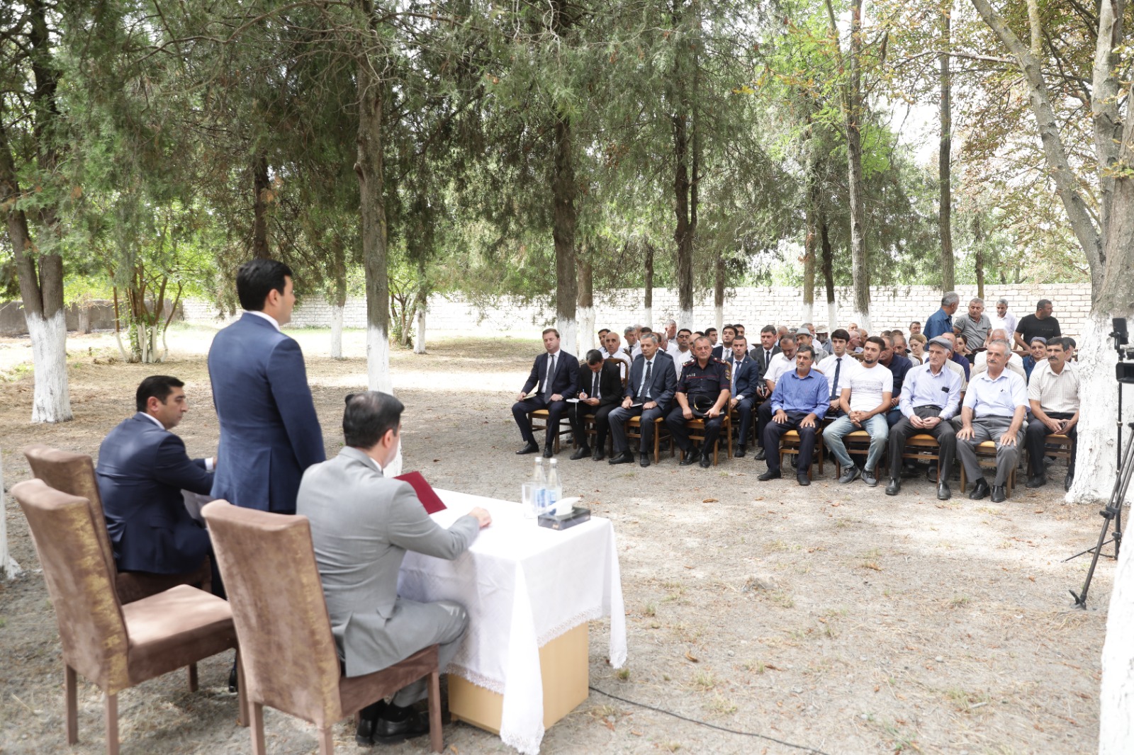 Xaçmazın Yeni Həyat qəsəbəsində növbəti səyyar qəbul keçirilib (FOTO)