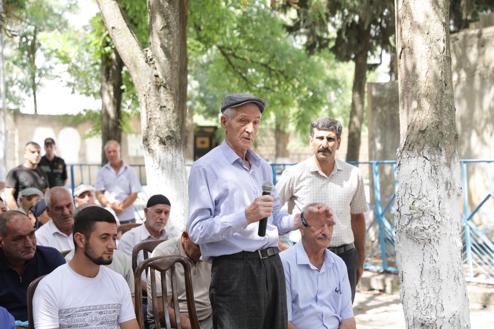 Xaçmazın Yeni Həyat qəsəbəsində növbəti səyyar qəbul keçirilib (FOTO)
