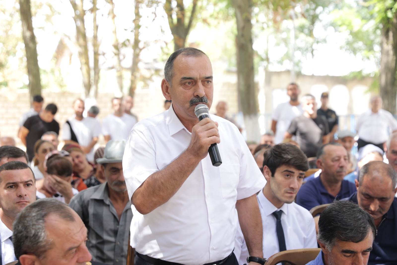 Xaçmazın Yeni Həyat qəsəbəsində növbəti səyyar qəbul keçirilib (FOTO)
