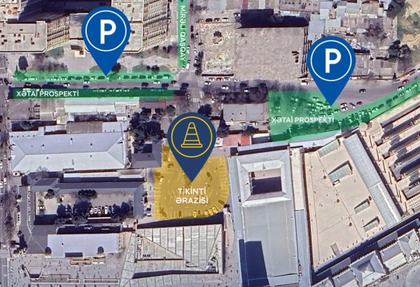 Bakı Dəmiryol Vağzalının parklanma sahəsi bu tarixdən fəaliyyət göstərməyəcək