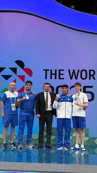 Azərbaycan gimnastları Dünya Oyunlarında 3 gümüş medal qazanıb (FOTO)
