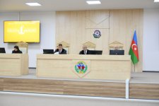 Ermənistan silahlı qüvvələrinin Zəngilana hücumları nəticəsində məcburi köçkün düşmüş, yaralanmış, doğmaları öldürülmüş şəxslər məhkəmədə ifadə veriblər (FOTO)