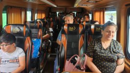 Ağdərənin Kolatağ və Vəngli kəndlərinə ilk dəfə köç yola salınıb (FOTO)