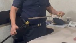 Maşınında xəncər saxlayan və narkotikin təsiri altında avtomobil idarə edən sürücü həbs olundu (FOTO/VİDEO)