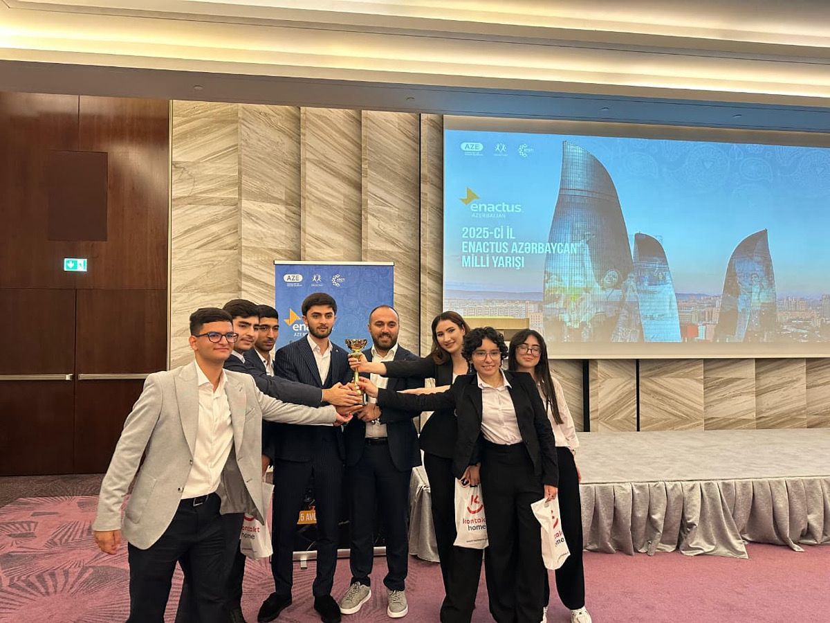 Qarabağ Universiteti Enactus Azərbaycan Milli Yarışının qalibi olub (FOTO)